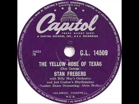 UK New Entry 1956 (15) Stan Freberg - The Yellow Rose Of Texas