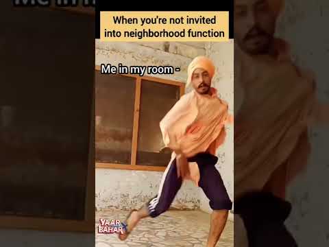 Yaar Chale Bahar Funny Video 😂😂 Karan Aujla Song Gangster  #ycb #shorts