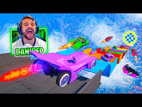 IF I WIN THE MEGA RAMP THEY DONATE €100 BUT SOMETHING UNEXPECTED HAPPENS - GTA 5 ONLINE