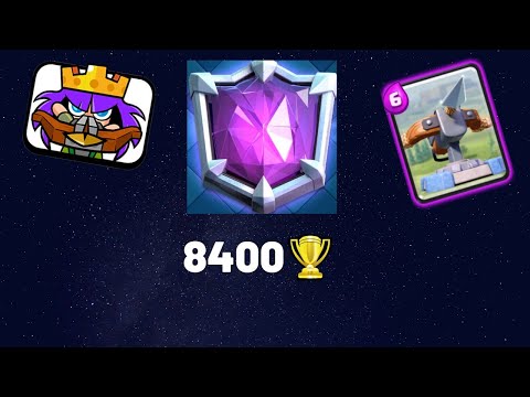 8400🏆 Xbow Gameplay - CLASH ROYALE