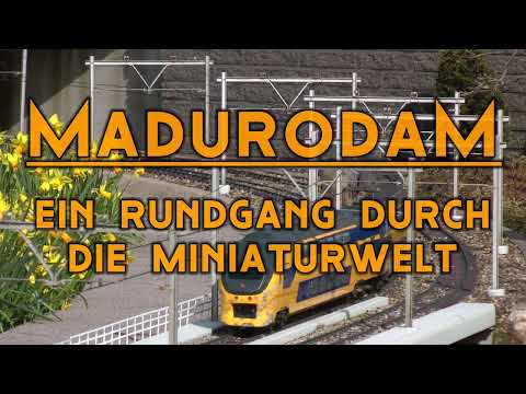 Madurodam Miniaturpark - Modellautos - Modelleisenbahn - Modellflugzeuge - Modellschiffe
