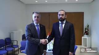 Հայաստանի և Շվեյցարիայի ԱԳ նախարարների հանդիպումը 23/02