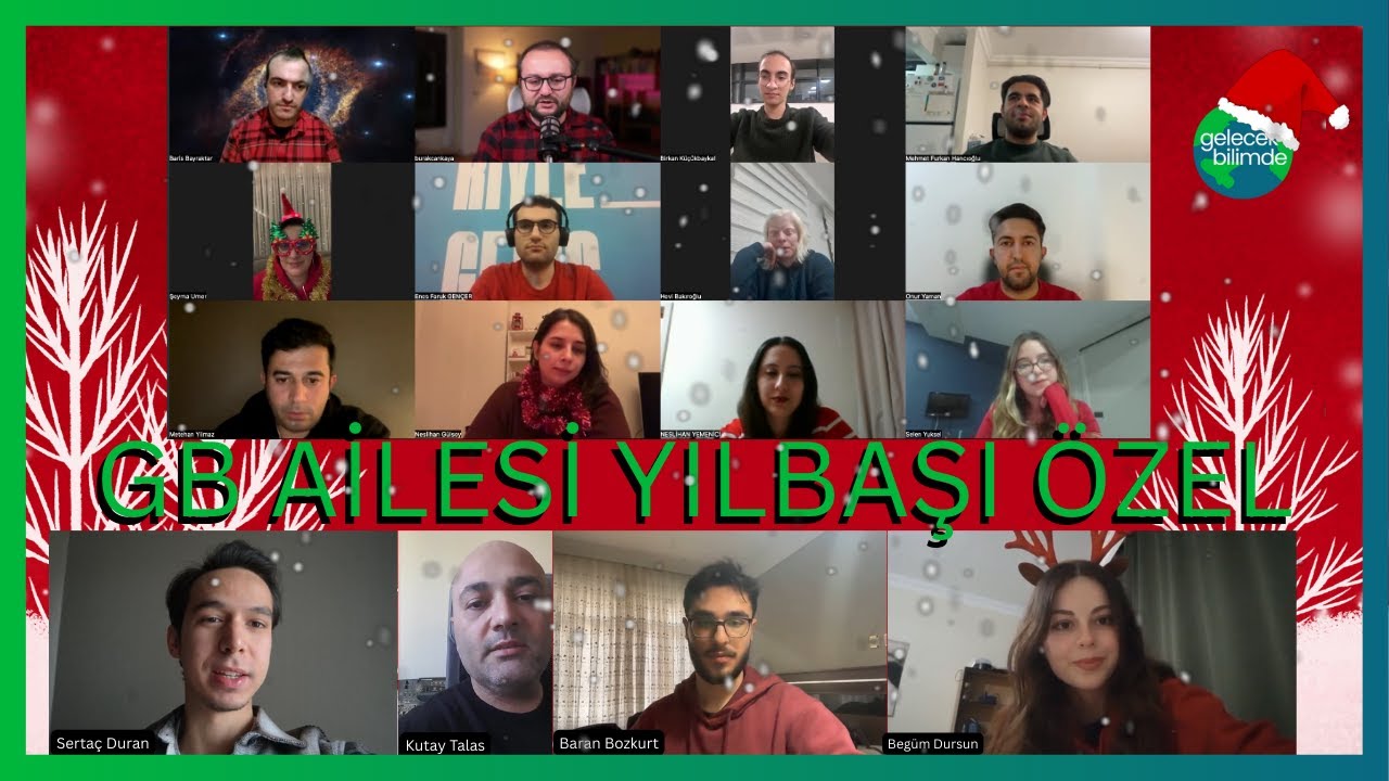 GB Ailesi Mutlu ve Bilim Dolu Yıllar Diler!