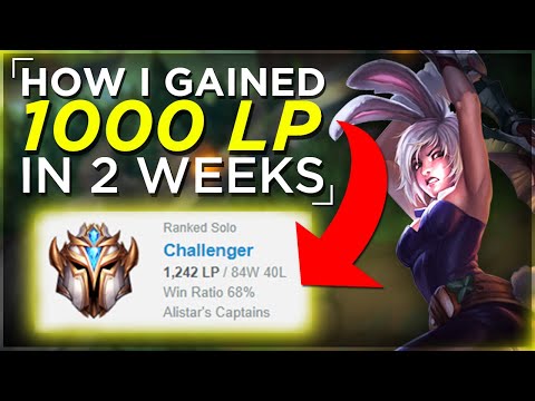 This is how I got my account to 1000 LP with a 73% Winrate... (Secrets/Tips To Climbing Ranked!)