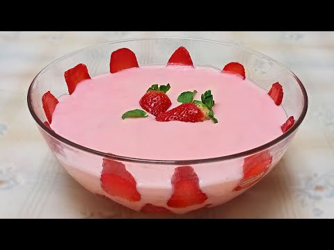 Strawberry Angel Fruit Cake Dessert Recipe