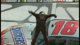 preview picture of video '2009, NASCAR sprint cup, Food City 500 Bristol, Kyle Busch win.'