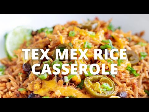 TEX MEX RICE CASSEROLE | VEGAN RICE CASSEROLE - Vegan Richa Recipes