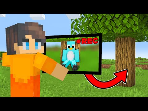 Milo and Chip - Using Security Cameras to CHEAT in Hide and Seek Minecraft