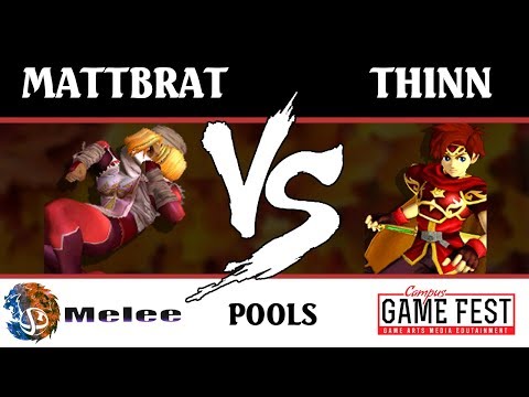 SotF2 - mattbrat (Sheik) vs. THINN (Roy) [Pools]