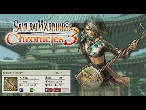 Motochika Chōsokabe - Rare Weapon | Samurai Warriors Chronicles 3