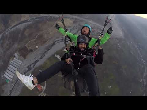 Paragliding — CA Vlogs video by Chintan Anjaria