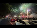 New Year Night View Late Night Fireworks Happy New Year 2026