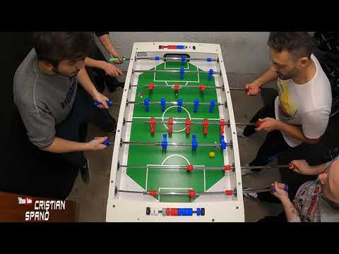 Calcio Balilla - Spanò / Valsoni vs Stefano Gobbi / Alle Gobbi  (Regolamento Rollerball).