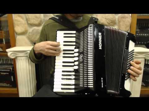 1800 - Black Hohner Bravo III LMM 72 $995