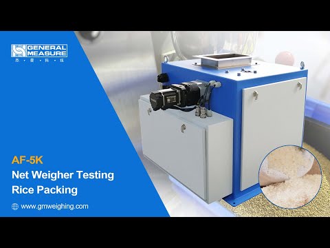 AF-5K Net Weigher Rice Packing Test