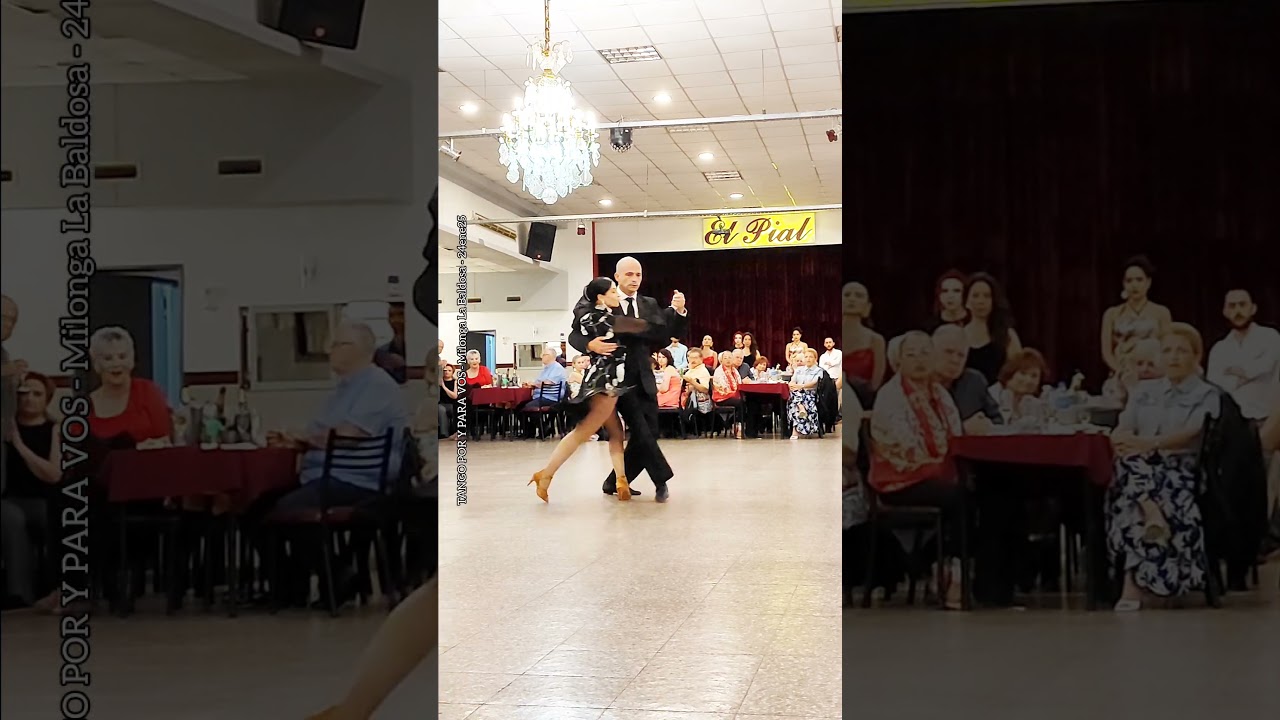 Pobre Flor (D'Angelis) Guillermina Quiroga y Mariano Logiudice. Milonga La Baldosa 24ene25 Reel
