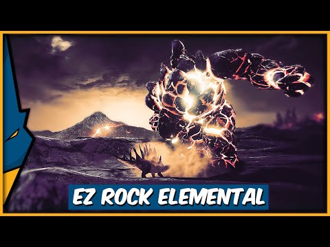 ARK: How to tame Rock Elementals (Paracer, Quetz or Mek? Turret Range and Damage Test!)