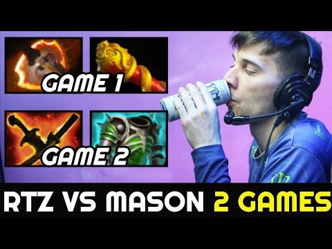 ARTEEZY Faceless Void vs MASON 2 Games in a Row 7.27 Dota 2