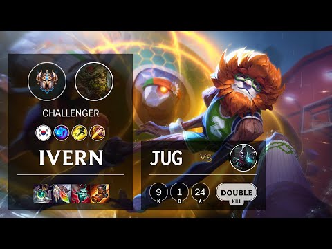 Ivern Jungle vs Ekko - KR Challenger Patch 10.25