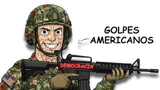 TODOS os GOLPES DE ESTADO dos EUA explicados em 17 minutos