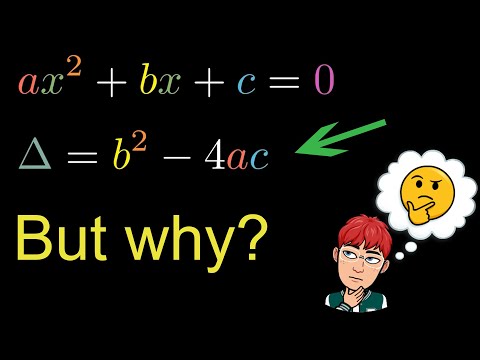 #30 Tại sao delta = b^2-4ac?Chứng minh công thức nghiệm phương trình bậc 2.