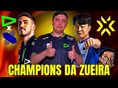 SAADHAK prevendo A DERROTA e LOUD LIDA COMO UM LIVRO - CHAMPIONS DA ZUEIRA | [LOUD x DRX]