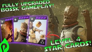 Star Wars Battlefront 2: Fully Upgraded Bossk Gameplay/Killstreak!!!