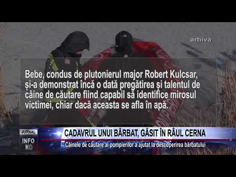 CADAVRUL UNUI BĂRBAT, GĂSIT ÎN RÂUL CERNA