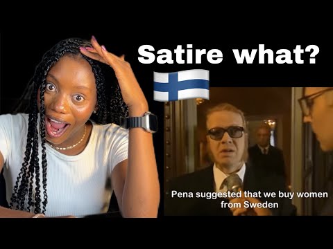 Foreigner Reaction To Kummeli - Pääministeri(Finnish Satire)