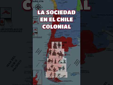 La conformación de la sociedad en el Chile colonial.