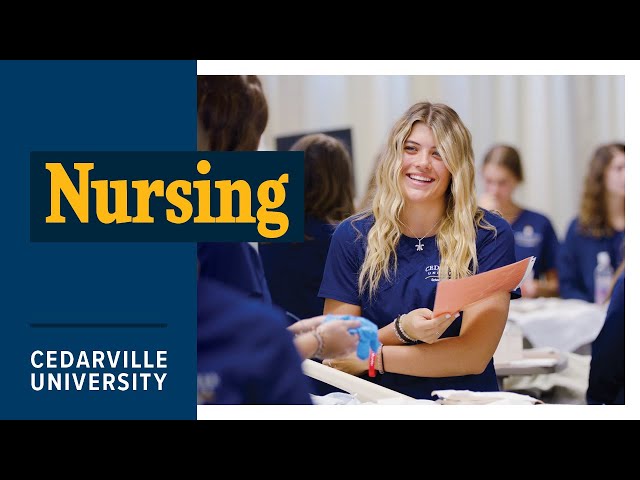 Thumbnail for video titled: Why Study Nursing at Cedarville University?
