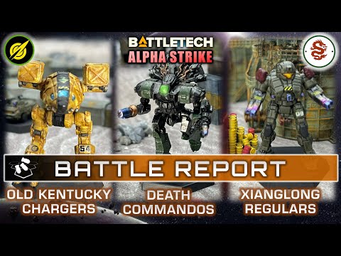 *FINALE* Death Commandos vs Xianglong Regulars | Alpha Strike Battle Report | Campaign Part 4