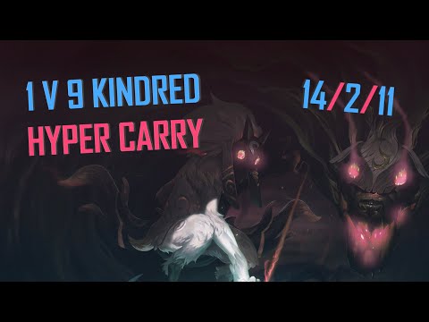 HOW TO CARRY AS KINDRED IN THE JUNGLE! LEAGUE OF LEGENDS S10