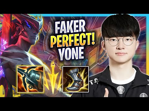 FAKER PERFECT GAME WITH YONE! - T1 Faker Plays Yone MID vs Akali! | Bootcamp 2023