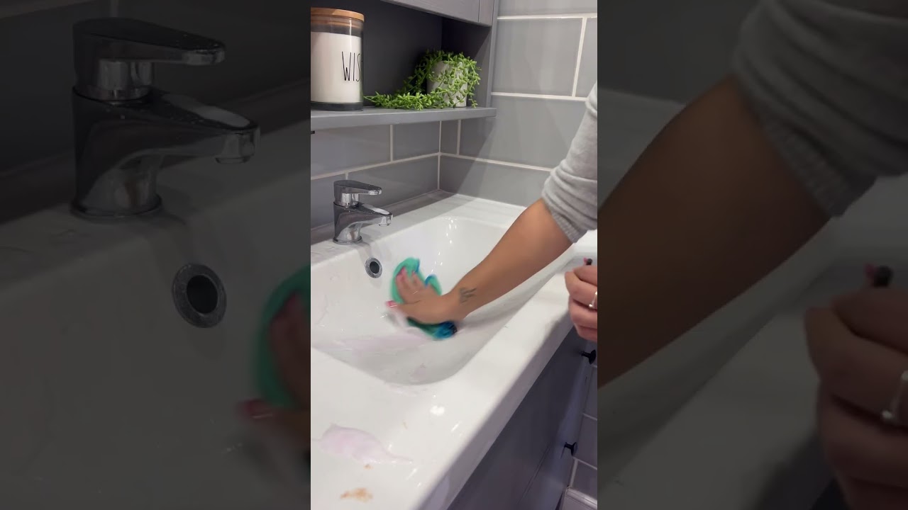 Watch video The Pink Stuff Bathroom Foam Cleaner Spray Now The Pink Stuff Bathroom Foam Cleaner Spray