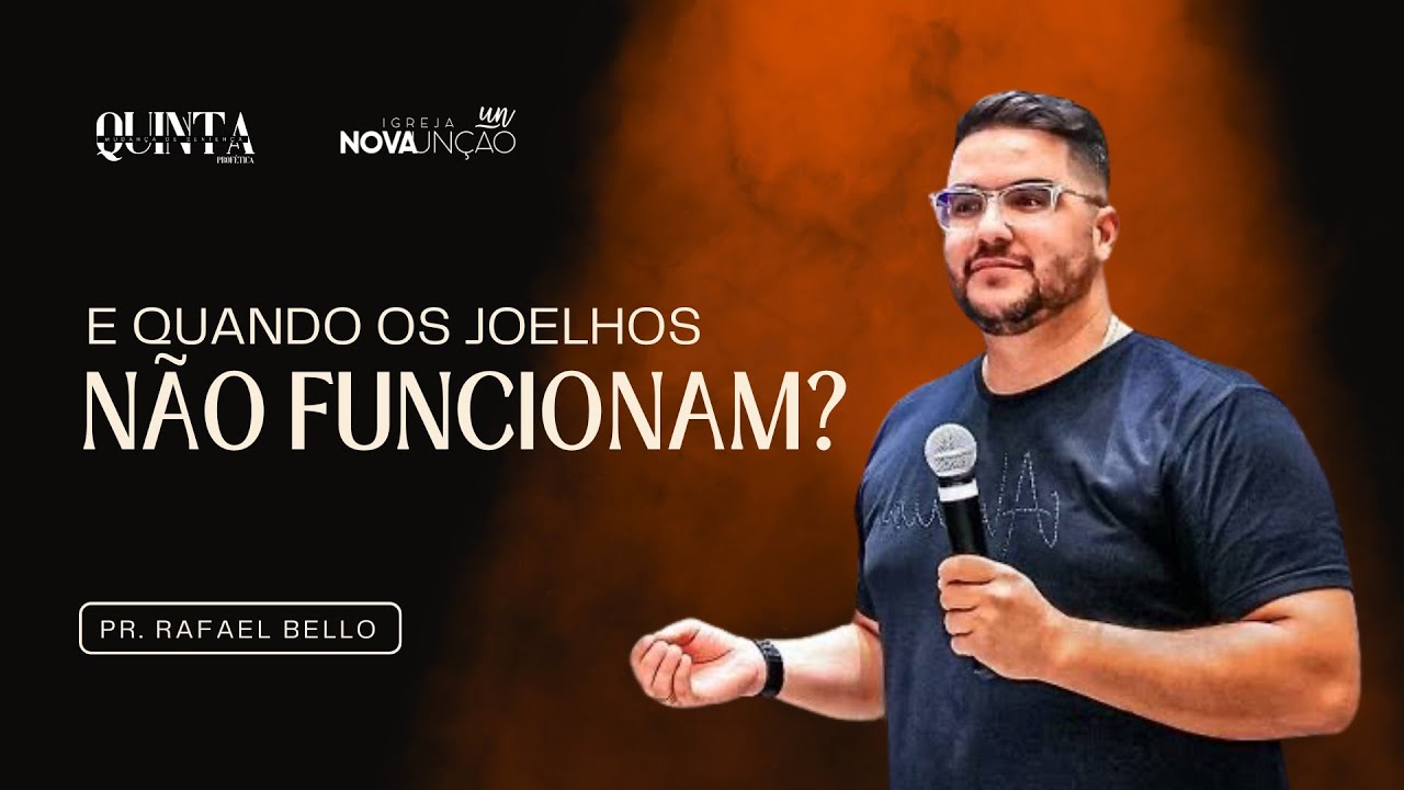 E Quando os Joelhos Não Funcionam? (Mudança de Sentença)Pr.Rafael Bello #prrafaelbello