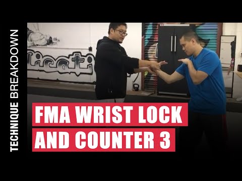 WRIST LOCK & COUNTER in FILIPINO MARTIAL ARTS 3 | Kali | Escrima | Arnis | Eskrima