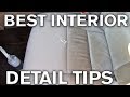 Best Interior Detailing Tricks: Leather and Plastics ...