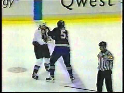 Ed Jovanovski vs Adam Deadmarsh Round 2