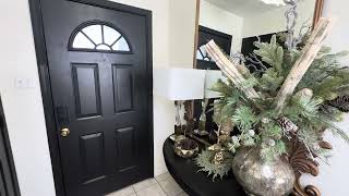 OLD MONEY ENTRYWAY / WINTER REFRESH #winterrefresh #decoratewithme #wintervibes
