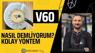 V60 Kahve Demleme Tekniği: Su Derecesi, Öğütüm ve Reçete