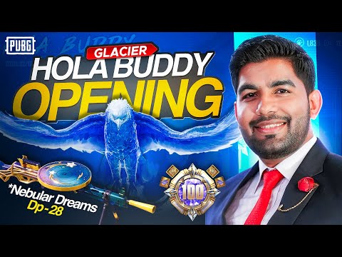 Glacier Falcon Hola Buddy Lucky Spin | 🔥 PUBG MOBILE 🔥