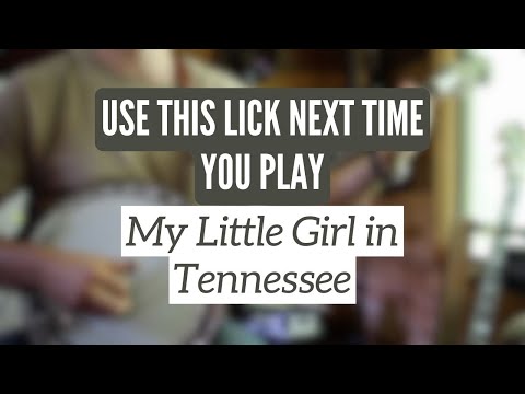 Bluesy Kick-Off for My Little Girl in Tennessee (Daily Banjo Licks)