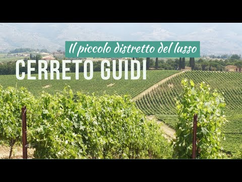 Cerreto Guidi, il piccolo distretto del lusso