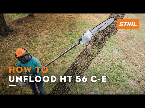 How to Unflood: HT 56 C-E | STIHL Tutorial