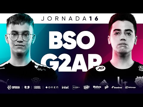 BISONS ECLUB VS G2 Arctic - JORNADA 16 - SUPERLIGA - VERANO 2022 - LEAGUE OF LEGENDS