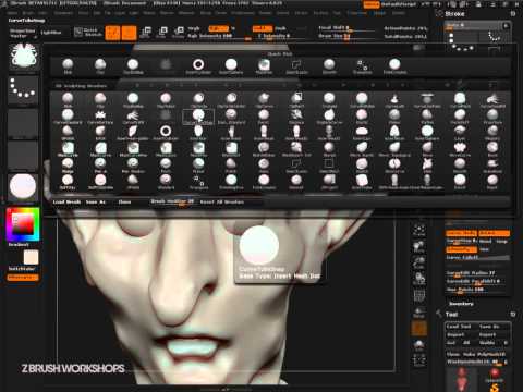 ZBrush 4R2 Tip # 2: Eye Lids