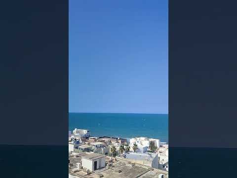 Tunis Beach View from the cafe