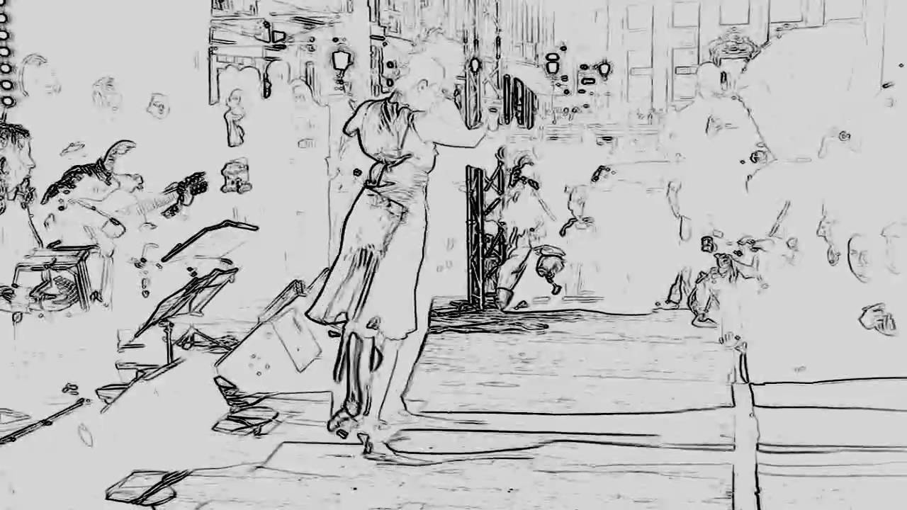 BTF 2010 - Démo Grand Place Mariella Sametband & Pablo Inza Brussels tango festival