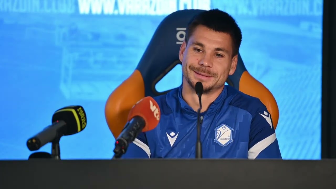 Trener Nikola Šafarić i igrač Gregor Sikošek uoči Slaven Belupa